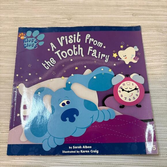Nickelodeon Blue's Clues A Visit from the Tooth Fairy Book - Picture 1 of 1